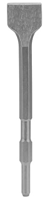 Scalpelli industriali a punta e piatti per calcestruzzo Scalpello per scanalatura Muratura Cemento Mattoni Pietra Rimozione piastrelle Gambo esagonale per punta da trapano a (Wide)