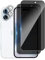 Bihizei Protector de Pantalla Privacidad para iPhone 16, 2 Piezas Antiespias Cristal Templado + 2 Piezas Protector de Lente de Cámara, [9H Dureza][Anti-Arañazo][Anti Espía]