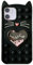 Asgens Fidget Phone Case for iPhone 12/12 Pro, Cartoon Lucky Pop Black Cat Quicksand Bling Stars Push Bubbles Shockproof Silicone Soft Case for Apple iPhone 12/12 Pro 6.1 inch