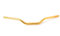 SONGGDZ Motorrad Lenker, 28mm Universal Motorrad CNC Aluminiumlegierung Lenker Motorrad Roller Lenkrad Anti-Rost-Griffstangen 1-1/8 ''(Gold)