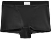 ARMEDANGELS Damen RIPP-Shortie aus Bio-Baumwoll Mix ERYNAA Rib Fitted Black S