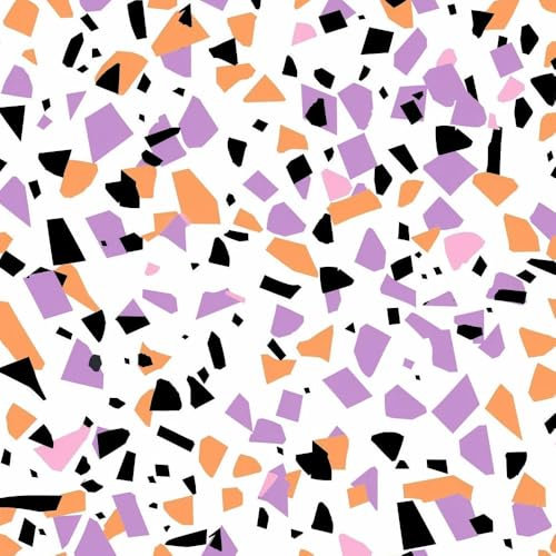 JIAOQSS Papier Peint Adhesif Mural Confettis simples Papier Adhesif pour Meuble Papier Adhésif Décoratif Papier Peint Adhesif Mural Salon Chambre Stickers pour Meubles