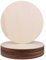 JIEHIN Lot de 25 disques de bois ronds de 30 cm de diamètre, 3 mm d'épaisseur, panneaux de contreplaqué ronds, pour artisanat, panneaux, bricolage, peinture et décoration