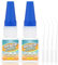 LLPT Super Glue | Net 3g | Clear All Purpose Superglue with Anti-Clog Cap | Super Fast Strong Thin Adhesive Professional | Plastic Metal Ceramic Glass Leather DIY Craft (LSG003-2) | 2 Packs