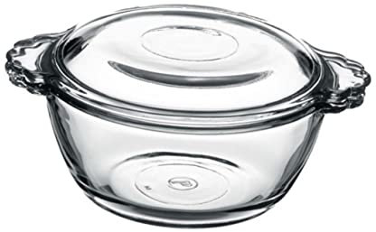 BESTYASH Cuenco de Cristal para Cocción de Huevos al Vapor Resistente al Calor con Tapa Cocina 1 para Microondas y Postres