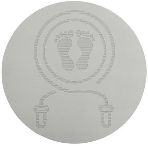 Rutschfeste Springseilmatte aus Tpe für Zuhause, Dicke Trainingsmatte | Geräuscharm, Stoßdämpfend und Elastisch, für Hot Yoga und Tägliches Springen, 1 Stück