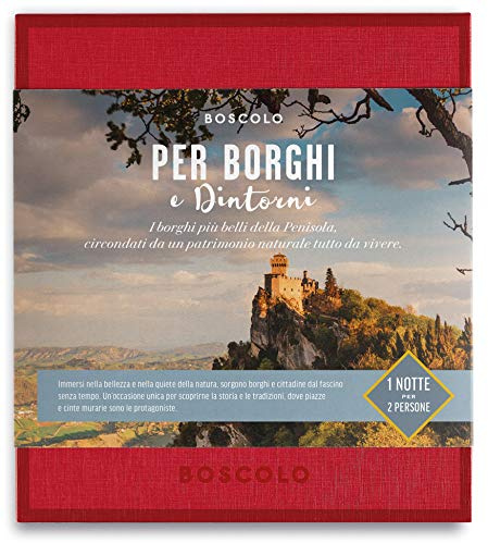 Boscolo Gift per Borghi e Dintorni | Cofanetto Soggiorno 1 Notte nei più bei borghi d'Italia| Idea Regalo Compleanno | 30+ Destinazioni | Colazione Inclusa | Valido 12 Mesi