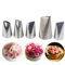 CHSEEO Douilles Pâtisserie, 5Pcs Buses de Pâtisserie Poche à Douilles Douilles de Glaçage Pointes Kits de Décoration pour Tarte, Cupcakes, Biscuit, Pâtisserie, Bonbon, Gâteaux #5