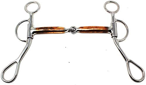 Professional Equine Horse 35314C Western-Trense, Edelstahl, kurzer Schaft, 14 cm