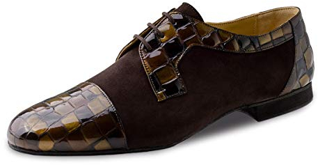 Werner Kern Herren Tanzschuhe 28049 - Farbe: Braun - Größe: UK 9,5