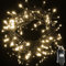 H HANSEL HOME Guirnalda Luces Led de Navidad Luces de Árbol de Navidad Uso Interior/Exterior IP44 Impermeable Cable Verde (Luz Cálida, 140 Leds 7M)