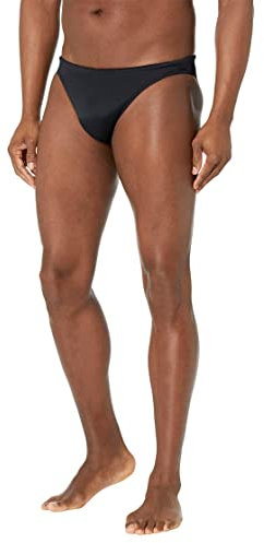 WUKX Herren Slip de bain Micro SEA Life Badehose, Noir, XL
