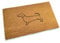 Black Ginger Dachshund Doormat - Cute Sausage Dog Welcome Mat for Indoor or Outdoor Use