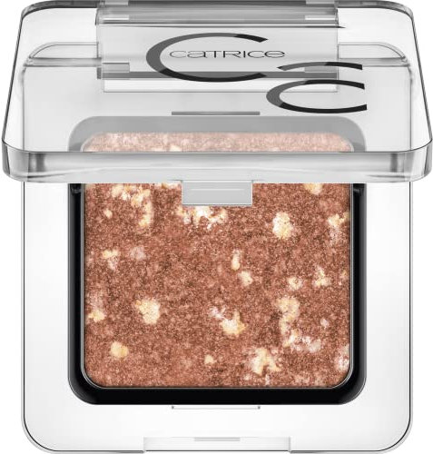 Catrice Art Couleurs Eyeshadow, Lidschatten, Nr. 420, Braun, hochpigmentiert, schimmernd, farbintensiv, glitzernd, vegan, ohne Mikroplastikpartikel, Nanopartikel frei, ohne Parfüm, 1er Pack (2.4g)