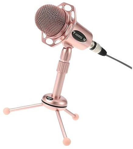 OSALADI Microphone Stand Kit Gaming Mic for Desktop Chatting Height Adjustment Stable and Sturdy