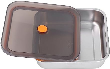 Box in Metallo Sigillato Sottovuoto, Contenitore per Alimenti in Acciaio Inossidabile, per Ristorante (Jectseypko1buct0-12)