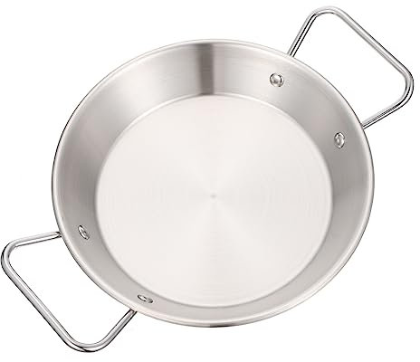 KICHOUSE Edelstahl Snack Tablett Für Frittierte Speisen Und Snacks Glatte Oberfläche Und Rostbeständig