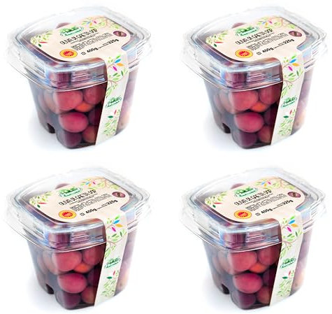 Ficacci - Olive Nere Di Gaeta Dop 4X225g (900g)