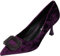 Palado Pumps Damen Tisha – Elegante Optik mit edlem Materialmix – Lederdecksohle Funkelnde Applikation – Perfekter Schuh für besondere Anlässe. Lila UK7 - EU40