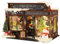 DIY Miniature Dollhouse Kit,Christmas Dolls House with Furniture Led Light Puzzle Model, 1:24 Scale Gift Shop Creative Room For Kid Teen Birthday Present