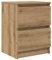 vidaXL TV Cabinet - 40x35x54 cm - Artisan Oak Engineered Wood - TV Stand/Multifunctional Furniture/Bedroom/Living Room