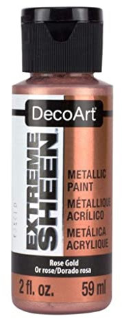 DECO ART DPM03-30 DecoArt Extreme Sheen Rose Gold 2OZ - Quantity 3