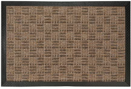 deco-mat Fußmatte für Außen + Innen 40 x 60 cm, Beige - rutschfeste, wetterfeste Türmatte mit robusten Borsten - Outdoor Schmutzfangmatte für außen