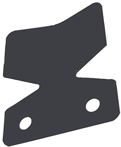 Towbar bumper protector plate, Tow ball, BLACK, Bolt on, Bracket, Bump, Trailer