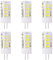 HUAMu 6X G4 Bombilla de LED 5W Bombilla Lámpara LED 51 SMD 2835LEDs Blanco Frío 6000K Iluminación LED Super Brillante 500LM LED Bulb AC/DC12V