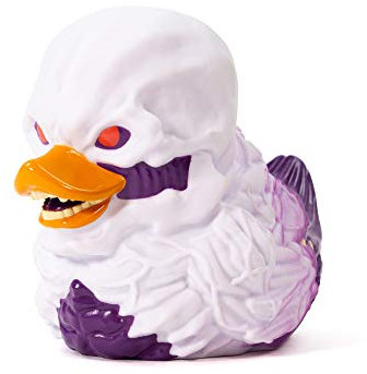 TUBBZ Badeente zum Sammeln – Tubbz Doom Eternal – Figur Hell Knight, der Ritter der Hölle, Sammelfigur Doom – Offizielles Lizenzprodukt
