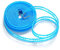 Filo Stendibiancheria per Esterni 5m Blu Portatile Nylon Stendibiancheria Elastico con Antivento Antiscivolo per Campeggio Viaggio