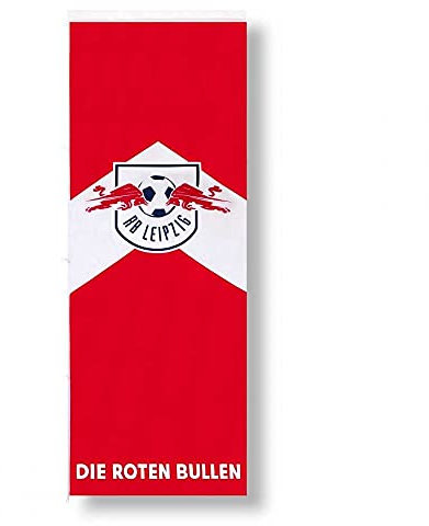 Rasenballsport Leipzig RB Leipzig Hissfahne Arrow - Hochformat - Fahne Logo 100 x 200 cm Flagge RBL - Plus Lesezeichen Wir lieben Fußball, Einheitsgröße, Mehrfarbig