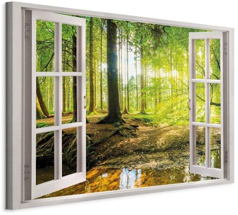murando - Akustikbild Schallschutz Raumakustik, Wohnzimmer, Büro | Verbessert Raumakustik, reduziert Hall, ideal fürs Büro oder Wohnzimmer, hochwertige Verarbeitung, schnelle Montage, stilvoll