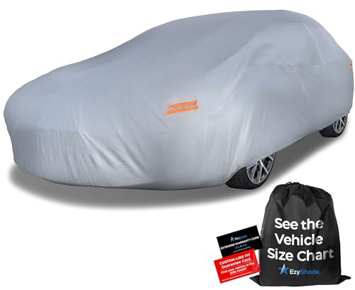 EzyShade Sportwagen-Abdeckung, 10-lagig, wasserdicht. Siehe Größentabelle für genaue Passform. Allwetter-Outdoor-Abdeckungen. Oldtimer, Sonne, Schnee, Regen. Größe C4 (Siehe Größentabelle)
