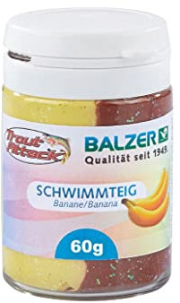 Balzer Trout Attack Forellenteig Banane gelb-braun