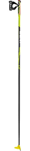 Langlaufstock Leki 2024/25 CC 450 130cm schwarz-weiß-Neongelb