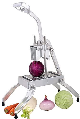 Hachoir à fruits et légumes, coupe-frites, coupe-légumes en acier inoxydable, trancheuse à fruits pour oignons, choux, carottes, pommes de terre, champignons, cuisine commerciale