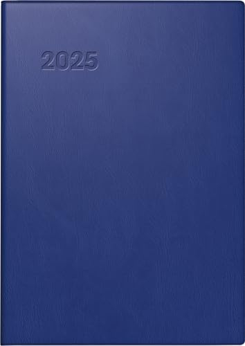 BRUNNEN Taschenkalender Mod. 713 2025 | A7, Kunststoff, dunkelblau