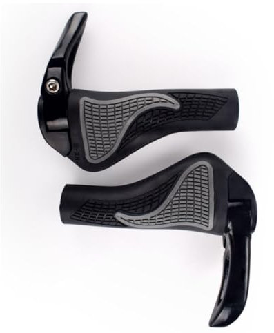 HOUSON Fahrradgriffe, Fahrrad Horn Lenkergriffe Fahrradgriffe ergonomisch Lenkergriffe MTB Griffe Bike Handgriffe für MTB, E-Bike, Cityrad Rennrad