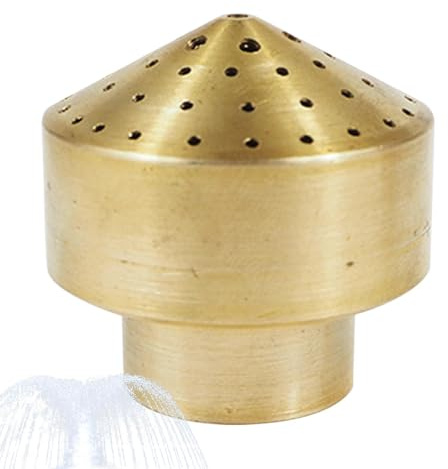 ETUCYNG Springbrunnen-Düsen-Köpfe | Wassersprinkler-Springbrunnen-Düse - Metalldüse Outdoor Springbrunnen-Teile, Brunnenauslauf Teichsprinklerkopf, Wasserbrunnenzubehör