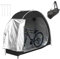 Bike Tent for Outdoor Storage, Waterproof Bike Rain Shelter, Large Bike Cover, Bicycle Cover and Garden Bike Storage Shed (Black)