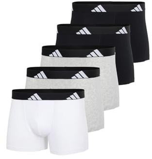 adidas Herren Trunk (5 Pack) - Active Flex Cotton - Boxershorts - Bequeme Unterwäsche