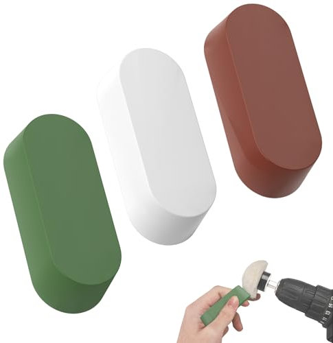 3 Pieces Buffing Polishing Cutting Compounds, Polishing Waxes for Surface Treatment Polishing Paste for Wheels, Metals, Wood