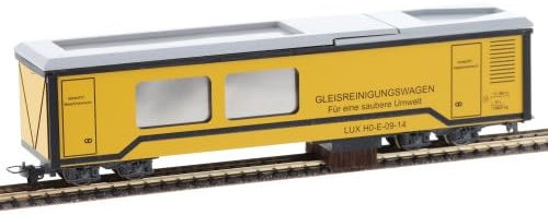 Lux Modellbau 9785 H0e Gleisstaubsaugerwagen analog und digital