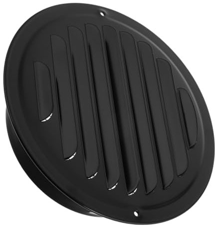 Housoutil Wandentlüftungskappe Edelstahl-abluftplatte Flachkopfdesign Außenentlüftungshaube Schützt Die Entlüftungsabdeckung Des Küchenabluftsystems