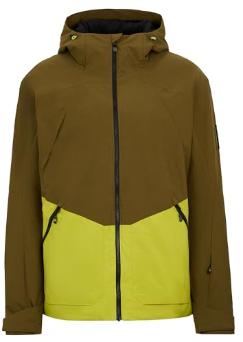Ziener Herren TOBIN-Z Ski-Jacke/Snowboard-Jacke | atmungsaktiv, wasserdicht, seaweed, 60