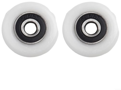 Ersatzrollen für Duschkabinen mit 19 mm, 23 mm, 25 mm Durchmesser, für Standard-Duschkabinen, 8 Stück