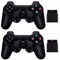2 X Manette sans fil pour Sony Playstation 2, PS2, PSTwo - 2.4 Gz - Portée 10 m – Straße Game