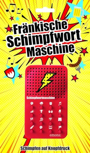 Emons Verlag Fränkische Schimpfwortmaschine