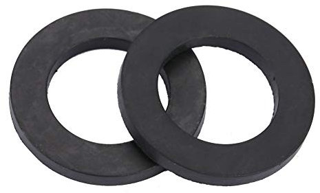 12 stücke Scheibe Ring Dusche Gummi Scheibe Dichtungen Dichtung Wasserhahn Wasserleitung Ersatz 1/2, 3/4, 1(1)
